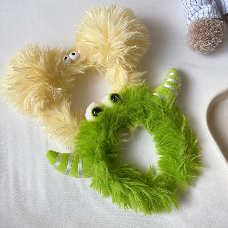 Funny Plush Headbands For Wome - Winter Headband Fleece avaliação e preço