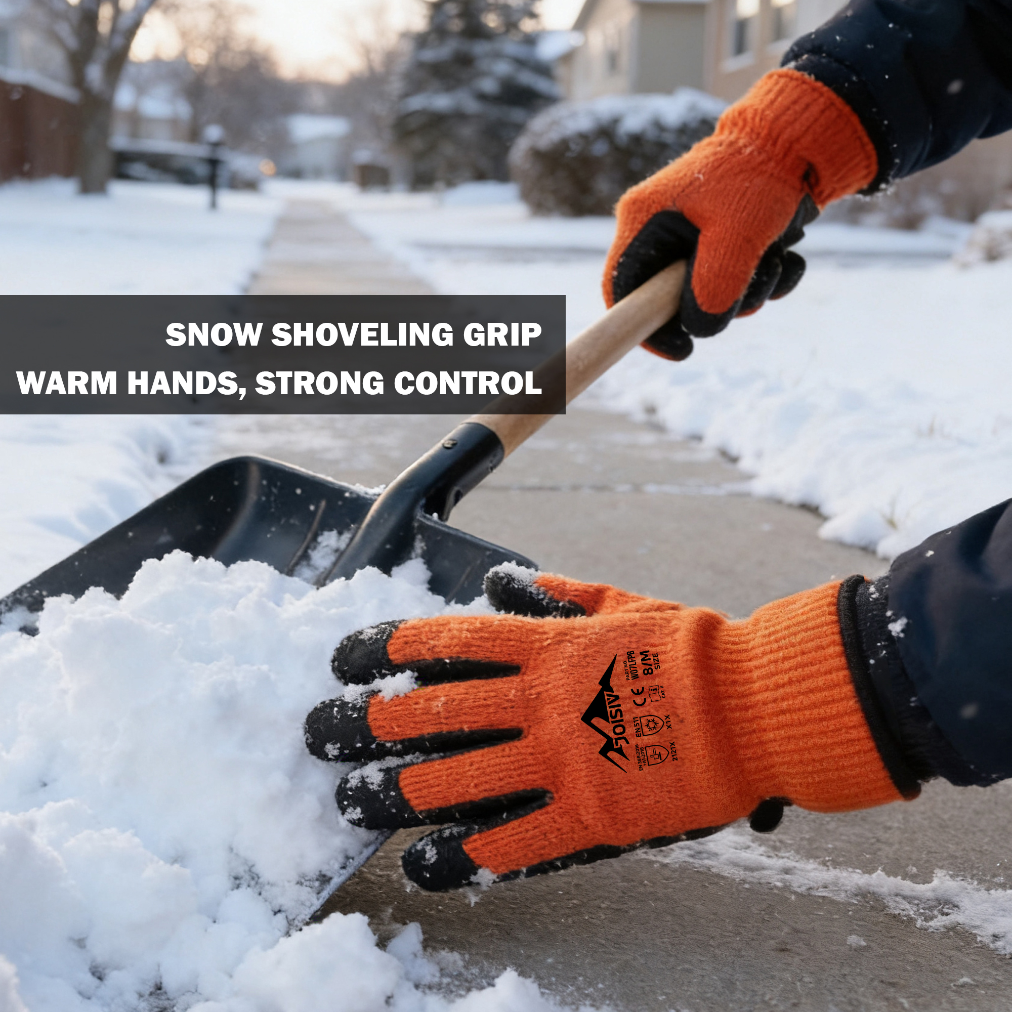 1 Pair Thermal Insulated Work  - Snow Glove Insulated avaliação e preço