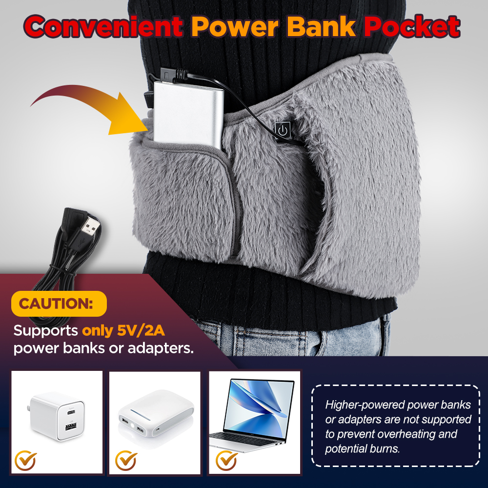 Electric Heating Waist Belt 3  - Hand Warmer Electric avaliação e preço