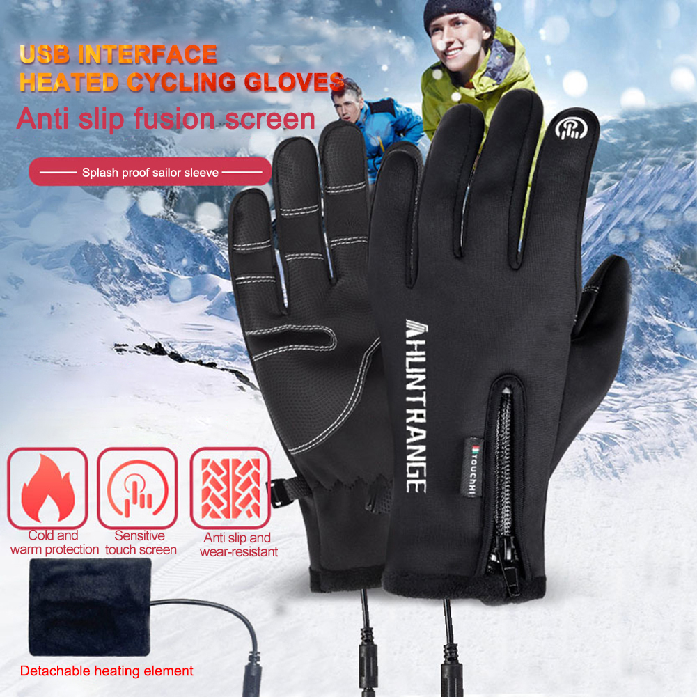 Electric Heated Gloves USB Tou - Touch Screen Gloves avaliação e preço