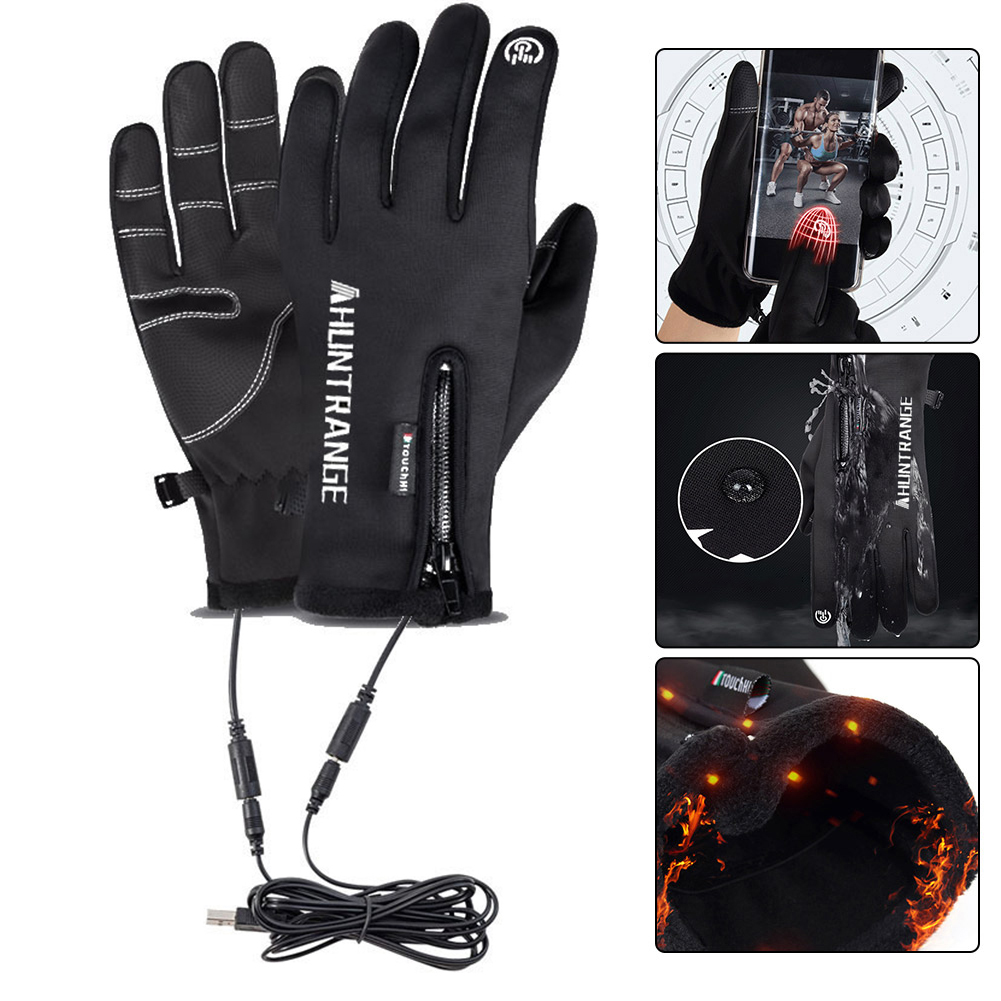 Electric Heated Gloves USB Tou - Touch Screen Gloves avaliação e preço