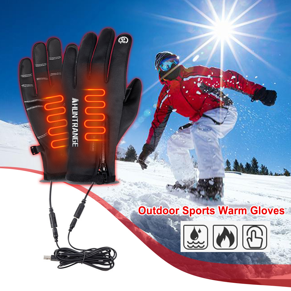Electric Heated Gloves USB Tou - Touch Screen Gloves avaliação e preço