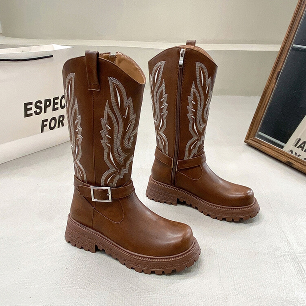 Women Knee High Boots Thick He - Waterproof Winter Boot avaliação e preço