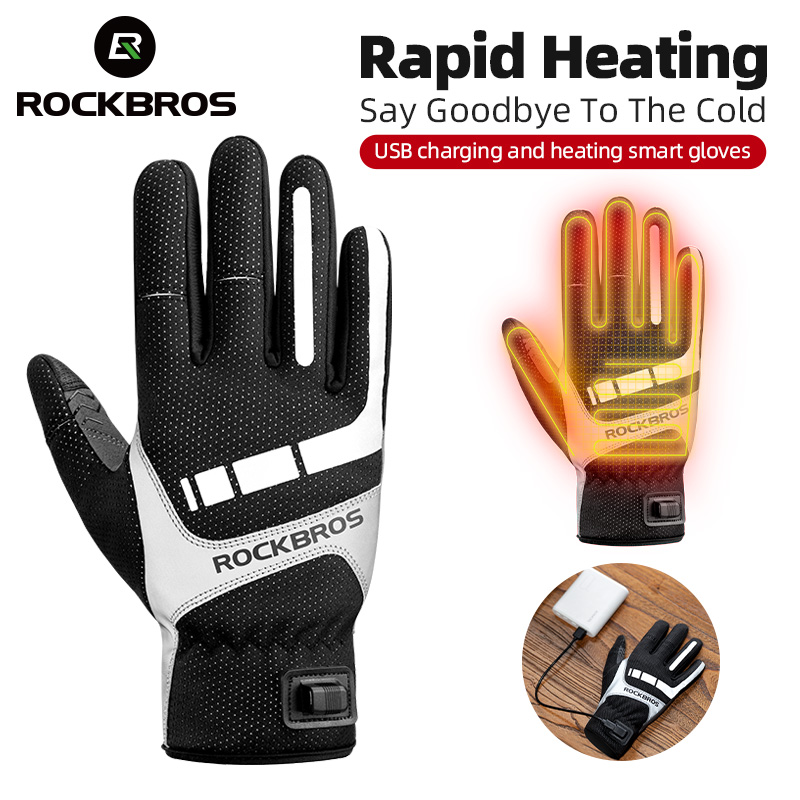 ROCKBROS Heated Winter Glove C - Touch Screen Gloves avaliação e preço