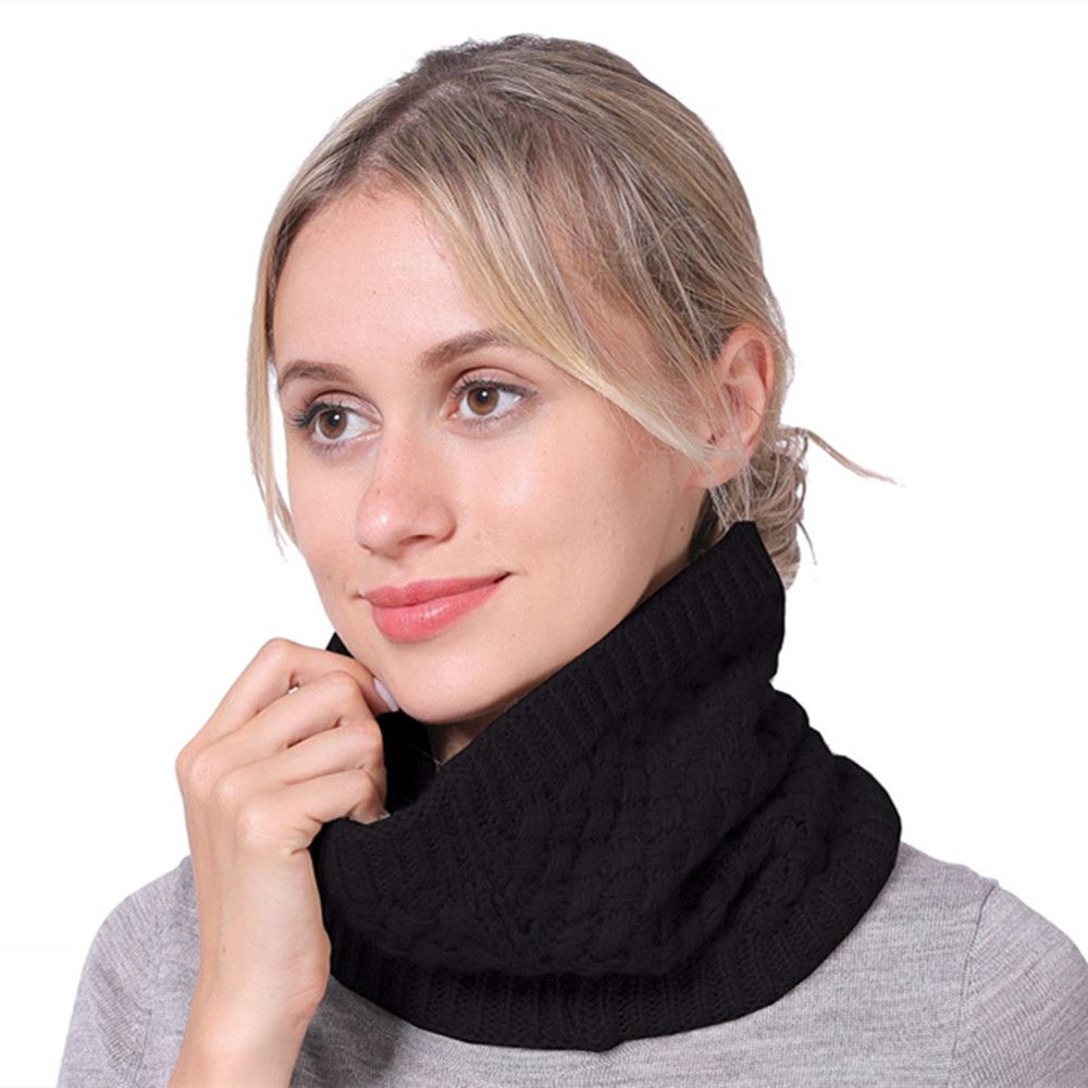 Knitted Scarf Neck Scarves Win - Wool Scarf Men avaliação e preço