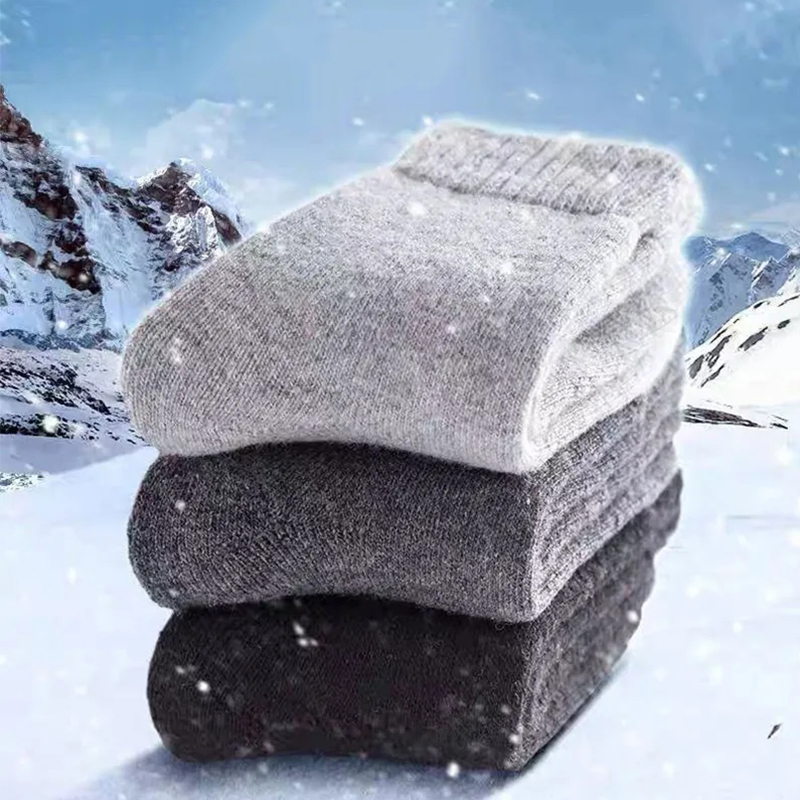 1 Pairs Winter Warm Women Sock - Thermal Sock Wool avaliação e preço
