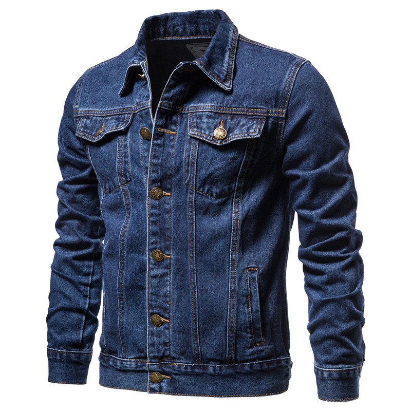 2025 Autumn Men Solid Denim Ja - Down Jacket Packable avaliação e preço