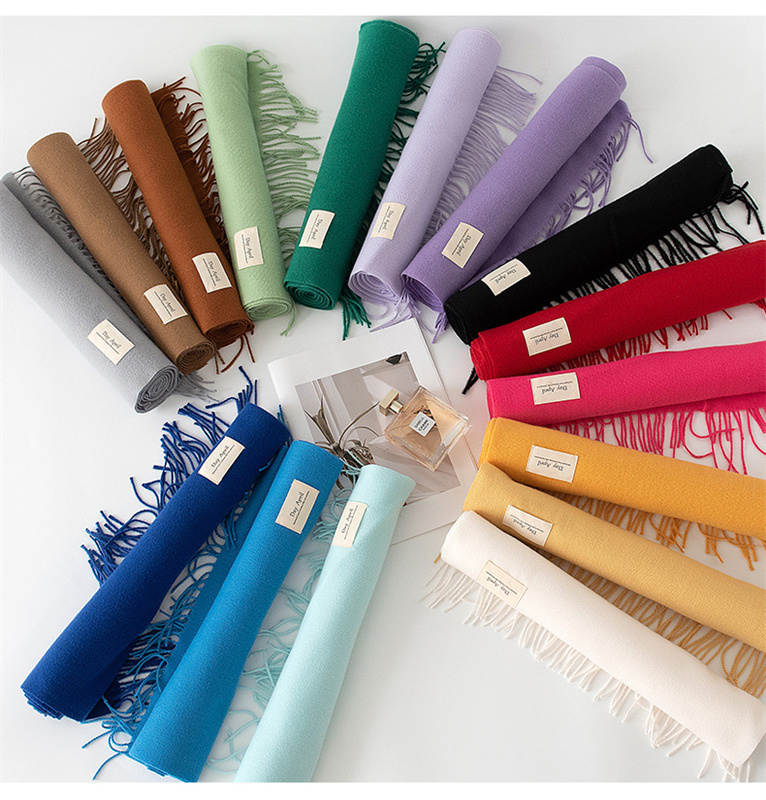 2024 Autumn Scarf For Women Lo - Shawl Wrap Winter avaliação e preço