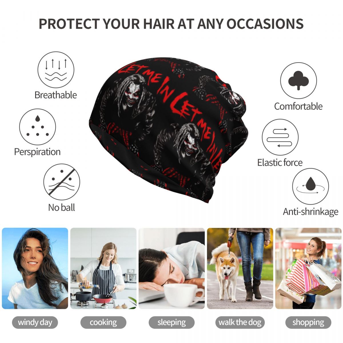 Bray Wyatt Vintage The Fiend C - Knit Beanie Hat Warm avaliação e preço