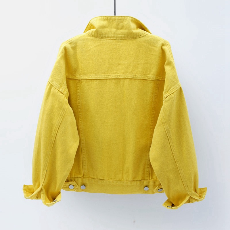 Solid Short Women's Denim Coat - Down Jacket Packable avaliação e preço