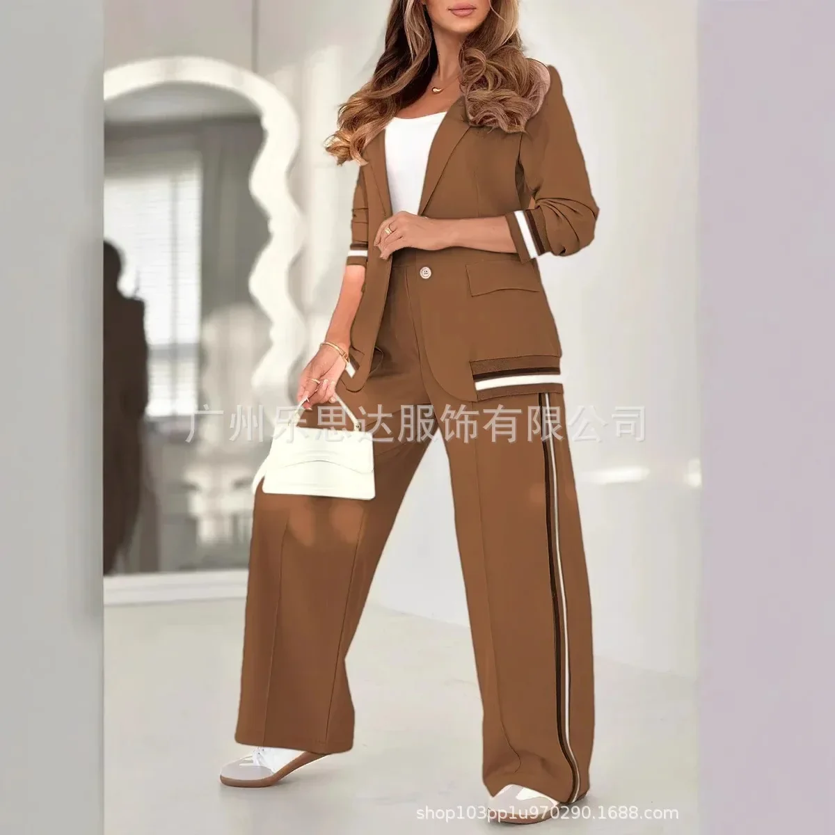Women Suit Jacket 2 Piece Sets - Down Jacket Packable avaliação e preço