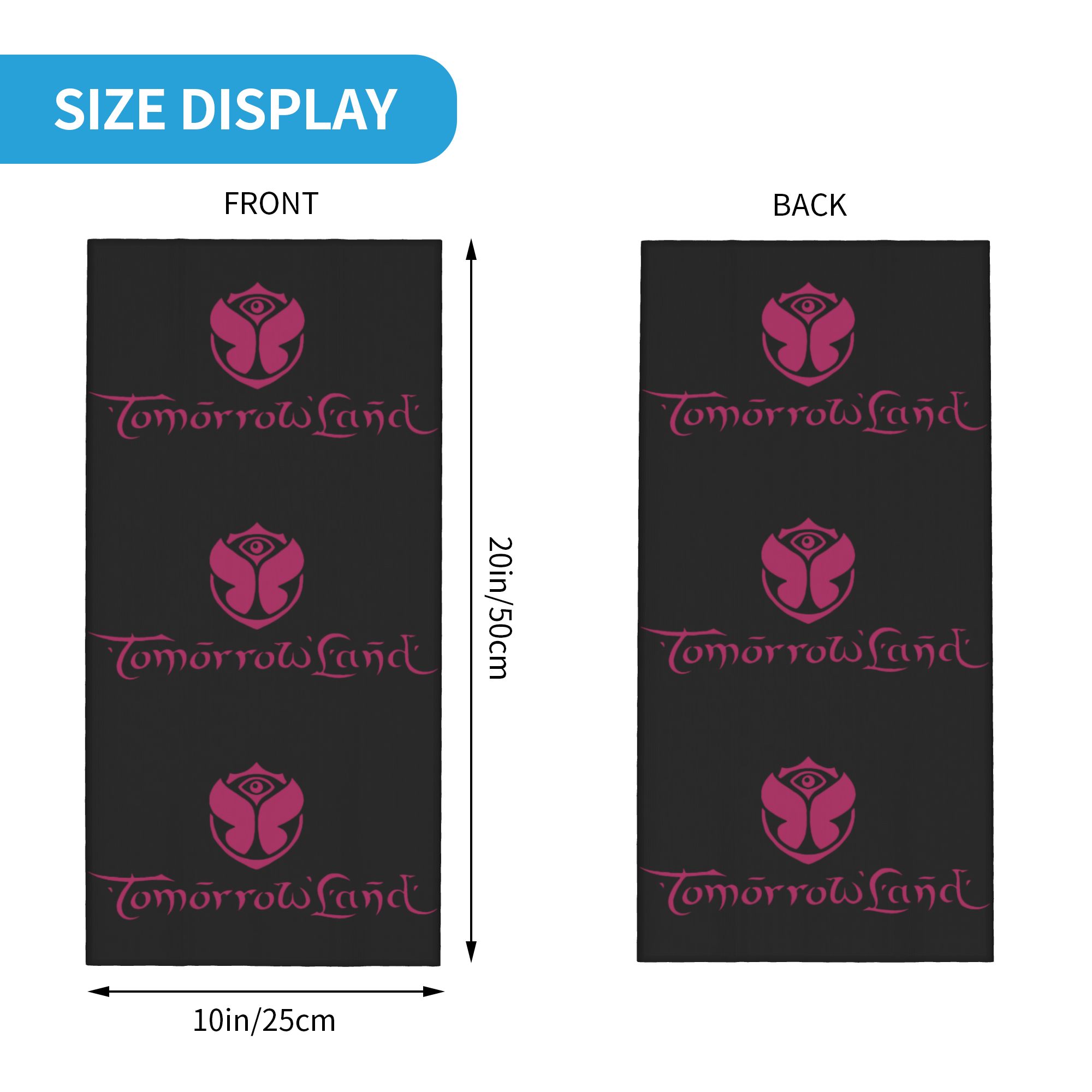 Custom Tomorrowland Neck Gaite - Neck Gaiter Fleece avaliação e preço